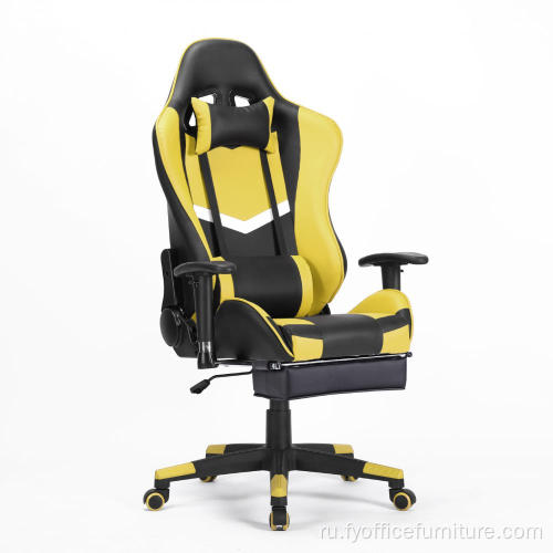 Оптовые цены Офисное кресло с откидной спинкой Red Gaming Chair с подставкой для ног